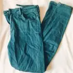 ASOS Green Ridley Jeans